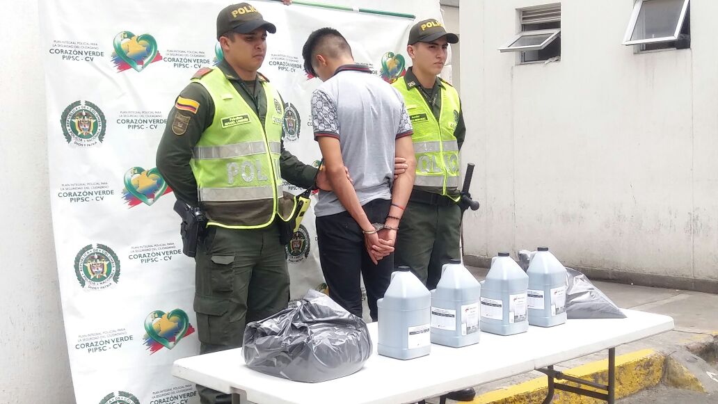 Desde helicóptero lo ubicamos y capturamos