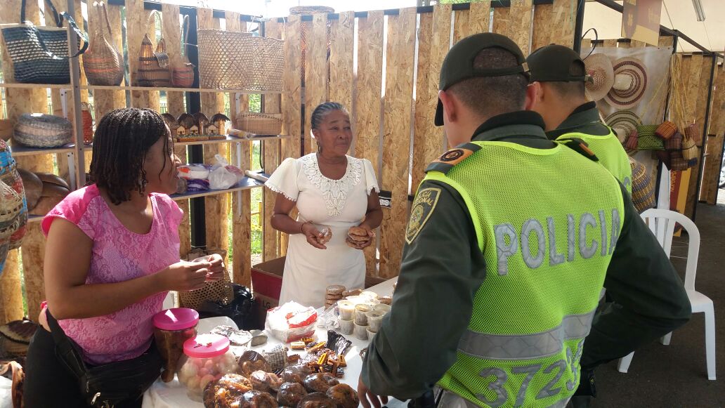 Policía en el Petronio