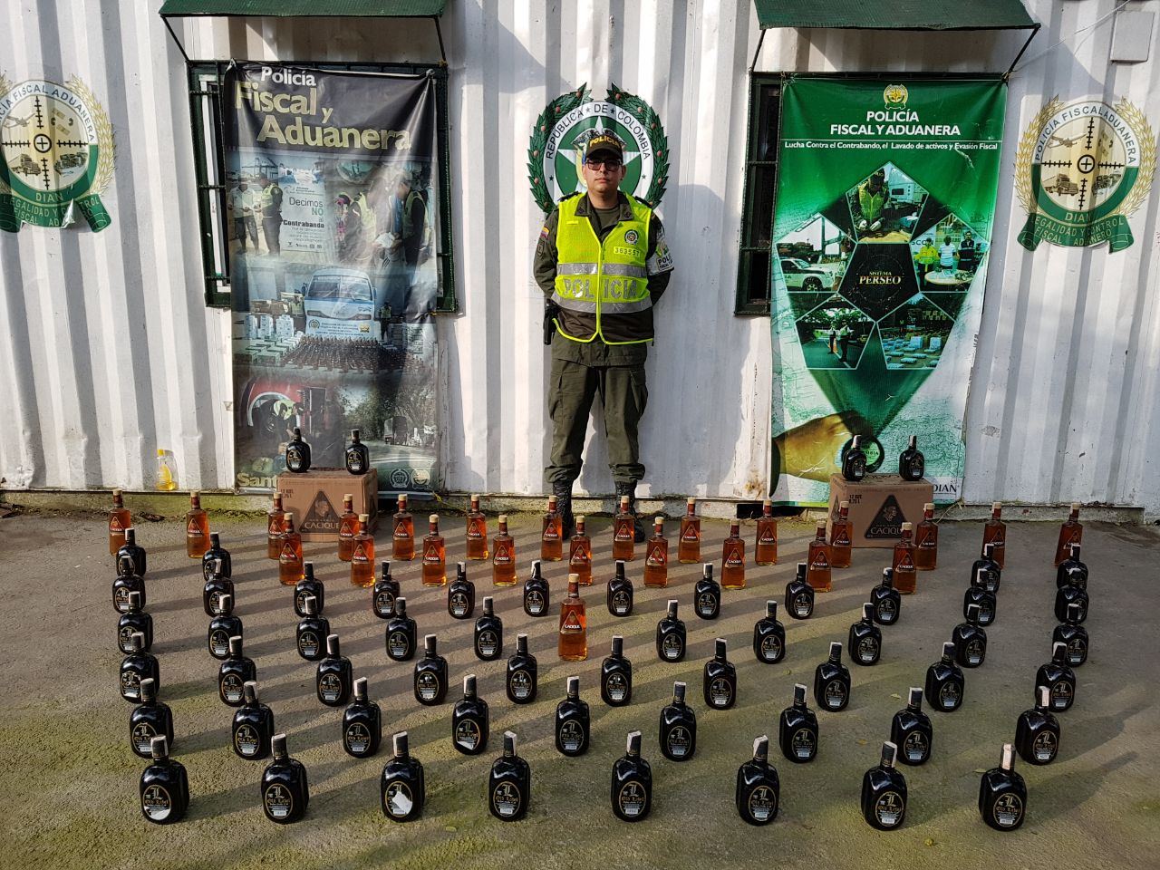 No al contrabando Mercancía Ilegal