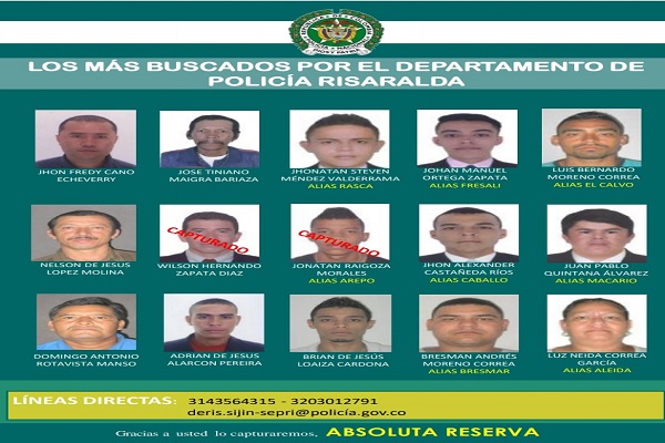 Uno de los mas buscados  Capturado en santuario