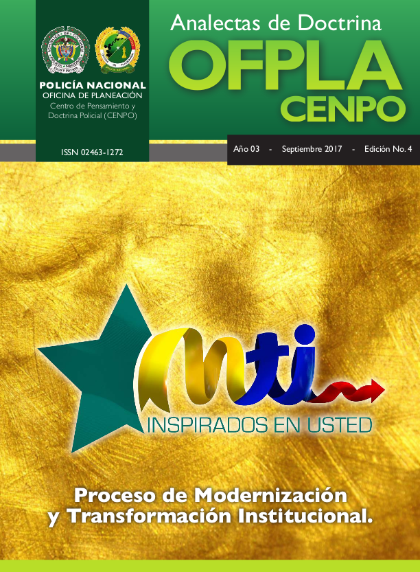 portada de la 4 edici&oacute;n de las analectas de doctrina de la Polic&iacute;a Nacional