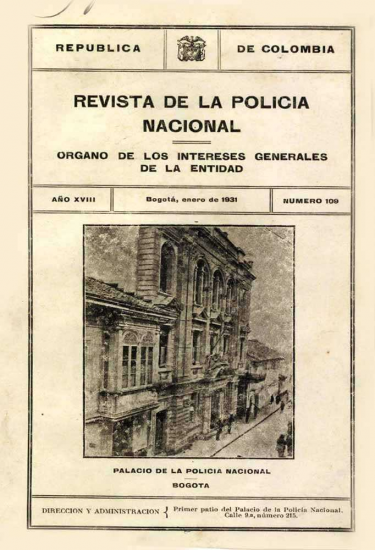 Portada de la Revista de la Policía