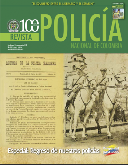 Portada de la Revista de la Policía
