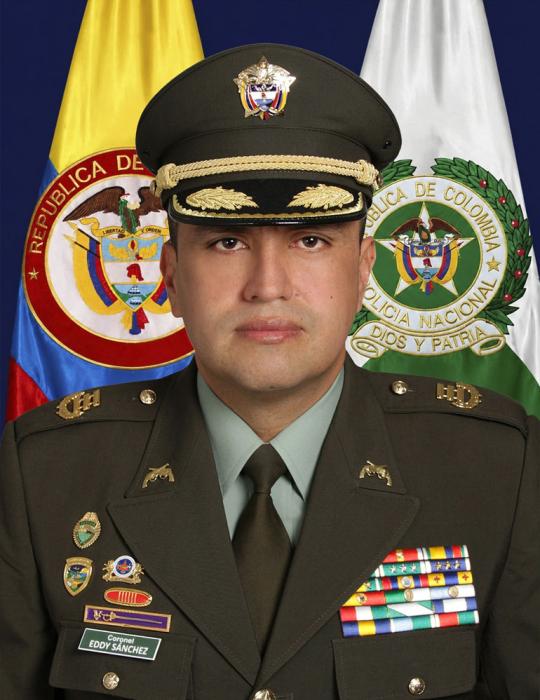 Coronel Eddy Javier S&aacute;nchez Sandoval